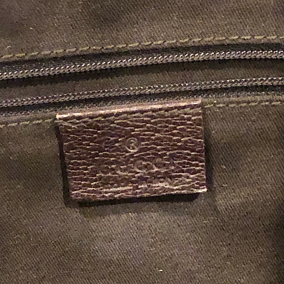 EUC Vintage Gucci GG Supreme Monogram Abbey Tote Handbag - Picture 11 of 17